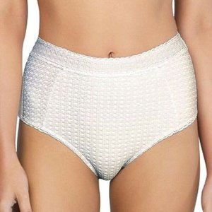 PEONY Women's Wicker Midi Pant Bikini Bottom Size 2